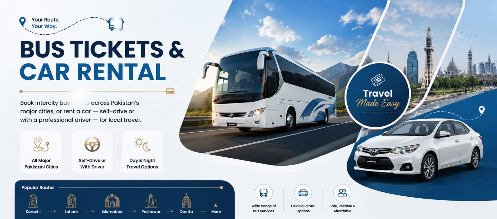 Bus & Car Rental